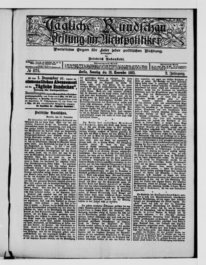 Tägliche Rundschau vom 19.11.1882