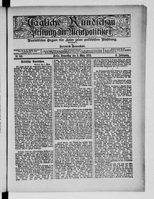 Tägliche Rundschau on Mar 8, 1883