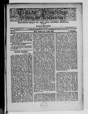 Tägliche Rundschau vom 01.04.1883