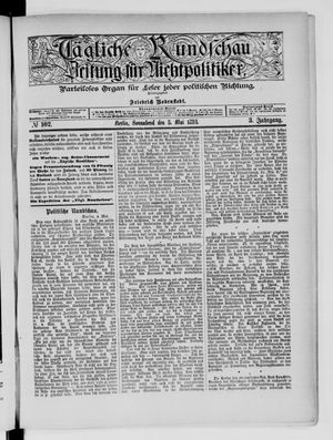 Tägliche Rundschau on May 5, 1883