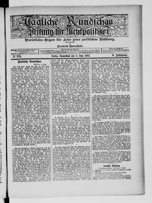 Tägliche Rundschau on Jun 2, 1883