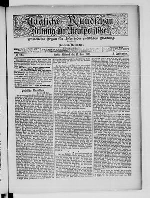 Tägliche Rundschau on Jun 13, 1883
