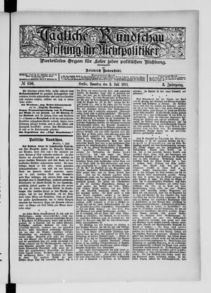 Tägliche Rundschau on Jul 8, 1883
