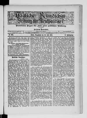 Tägliche Rundschau vom 14.07.1883