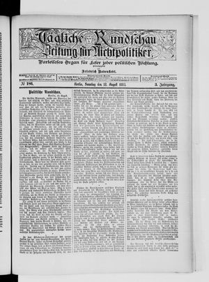 Tägliche Rundschau vom 12.08.1883