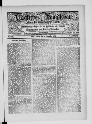 Tägliche Rundschau vom 30.11.1883