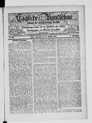 Tägliche Rundschau vom 13.12.1883