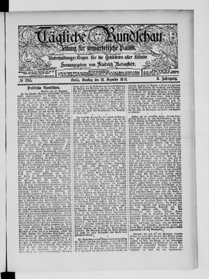 Tägliche Rundschau vom 18.12.1883
