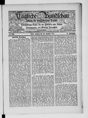 Tägliche Rundschau on Dec 23, 1883