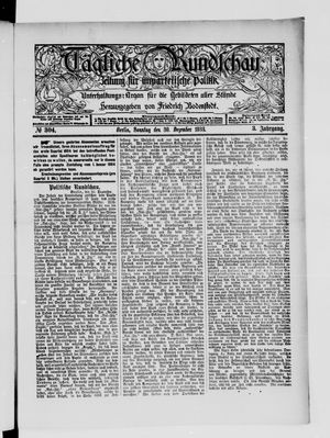 Tägliche Rundschau vom 30.12.1883