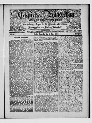 Tägliche Rundschau vom 06.03.1884