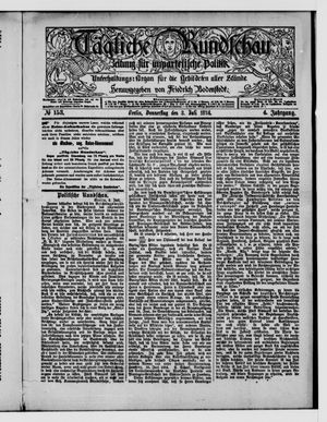 Tägliche Rundschau on Jul 3, 1884