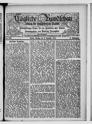 Tägliche Rundschau vom 09.12.1884