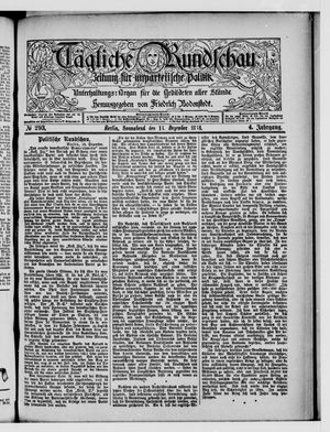 Tägliche Rundschau vom 13.12.1884