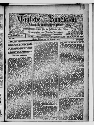 Tägliche Rundschau vom 31.12.1884