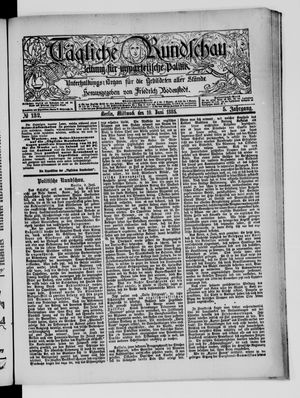 Tägliche Rundschau on Jun 10, 1885