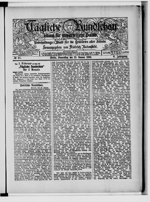 Tägliche Rundschau vom 21.01.1886