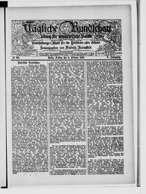 Tägliche Rundschau vom 05.02.1886