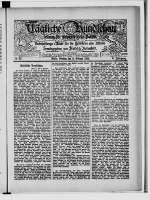 Tägliche Rundschau on Feb 9, 1886