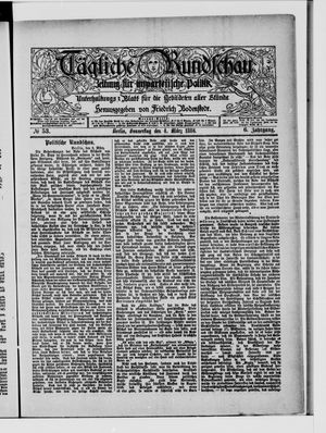 Tägliche Rundschau vom 04.03.1886