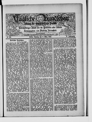 Tägliche Rundschau vom 07.03.1886