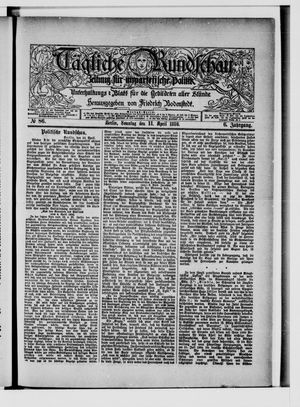 Tägliche Rundschau vom 11.04.1886