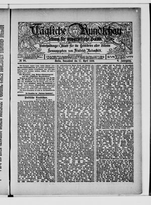 Tägliche Rundschau vom 17.04.1886