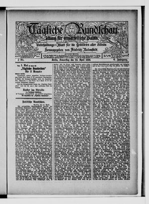 Tägliche Rundschau on Apr 22, 1886