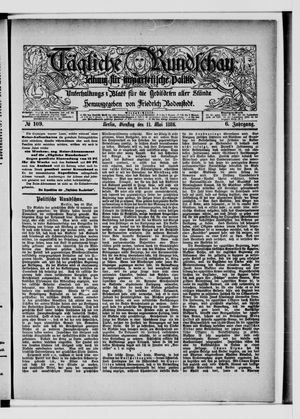 Tägliche Rundschau on May 11, 1886