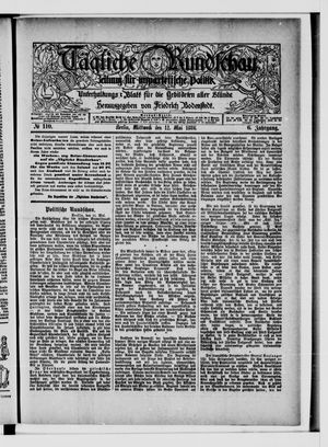Tägliche Rundschau vom 12.05.1886