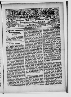 Tägliche Rundschau on May 23, 1886