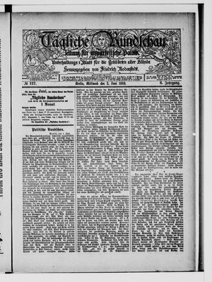 Tägliche Rundschau on Jun 2, 1886