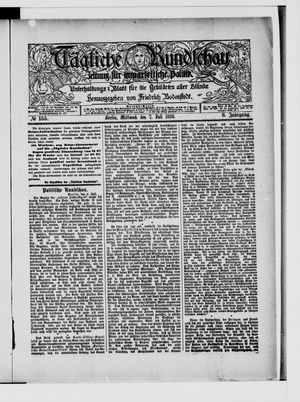 Tägliche Rundschau vom 07.07.1886