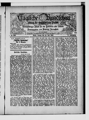 Tägliche Rundschau vom 23.07.1886