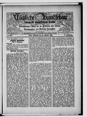 Tägliche Rundschau vom 20.10.1886