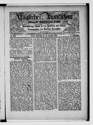 Tägliche Rundschau vom 23.12.1886