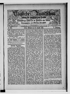 Tägliche Rundschau vom 29.12.1886