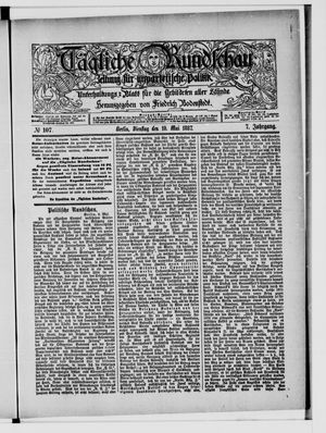 Tägliche Rundschau vom 10.05.1887