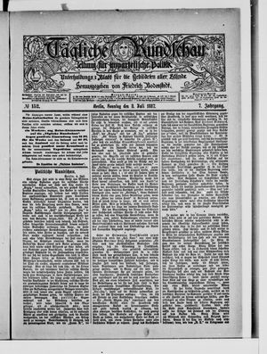 Tägliche Rundschau on Jul 3, 1887
