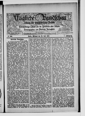 Tägliche Rundschau vom 20.07.1887