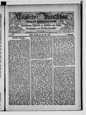 Tägliche Rundschau on Jul 24, 1887