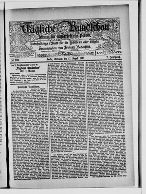 Tägliche Rundschau vom 17.08.1887