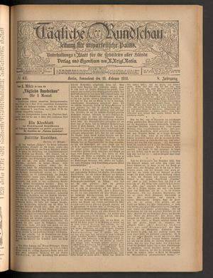 Tägliche Rundschau vom 18.02.1888