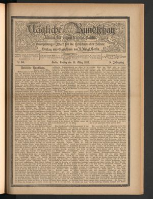 Tägliche Rundschau vom 16.03.1888