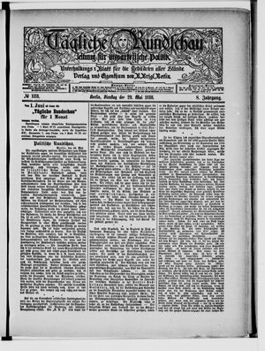 Tägliche Rundschau vom 29.05.1888