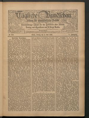 Tägliche Rundschau vom 06.07.1888