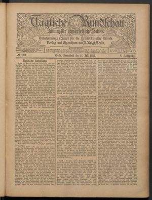 Tägliche Rundschau vom 14.07.1888