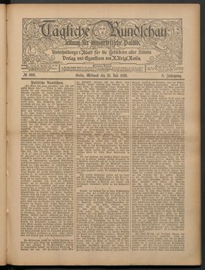 Tägliche Rundschau vom 18.07.1888