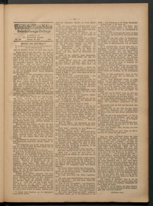 Tägliche Rundschau vom 20.07.1888