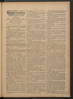 Tägliche Rundschau vom 10.08.1888